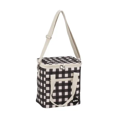 Holiday Mini Cooler | Black Check