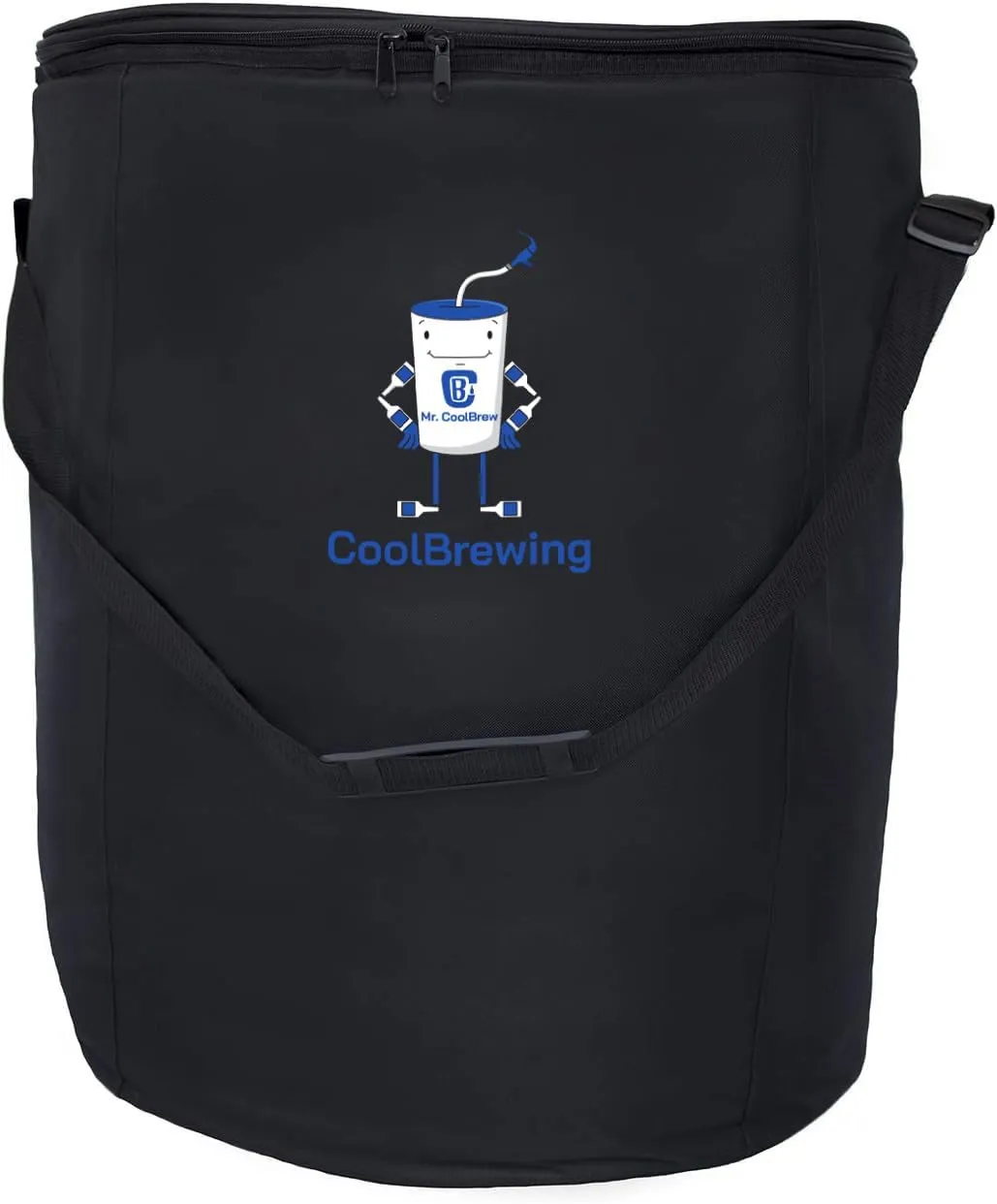 Home Brewing Fermentation Cooler - Beer Temperature Control for Carboys. Serve Kegs and Corny Keg. Fermenting Brewing Bag, Insulated Fermenter chamber. Cool Brewing Fermentation Cooler 2.0