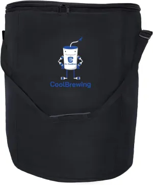 Home Brewing Fermentation Cooler - Beer Temperature Control for Carboys. Serve Kegs and Corny Keg. Fermenting Brewing Bag, Insulated Fermenter chamber. Cool Brewing Fermentation Cooler 2.0