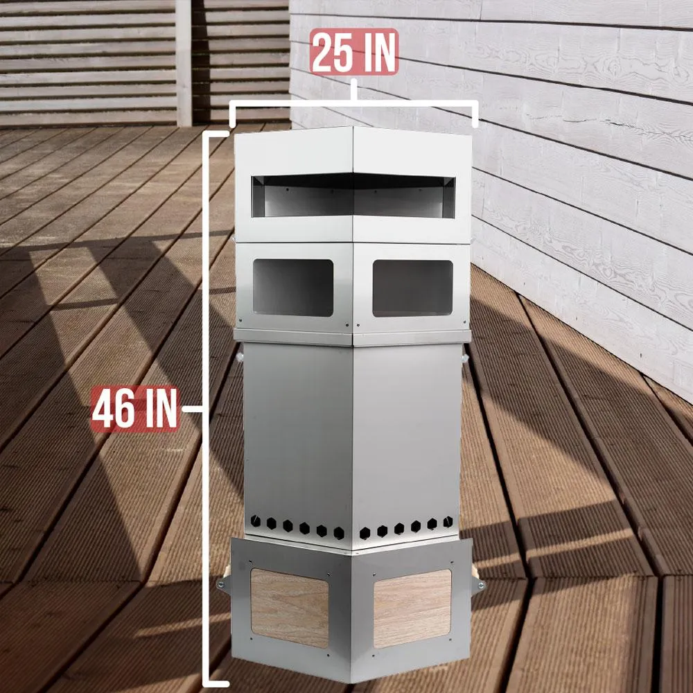 Hot Ash Rambler Pizza Oven