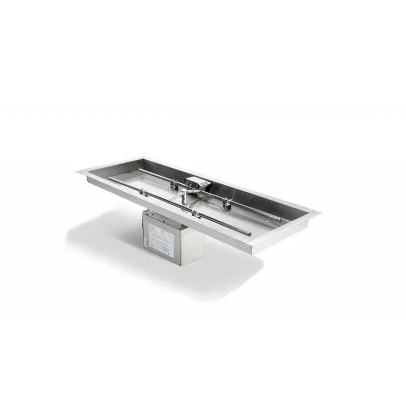 HPC Phoenix Copper Fire Bowl with H-Burner Fire Pit Insert