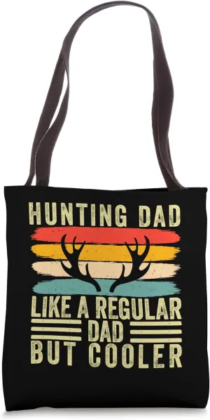 Hunting Dad Father Day Tote Bag