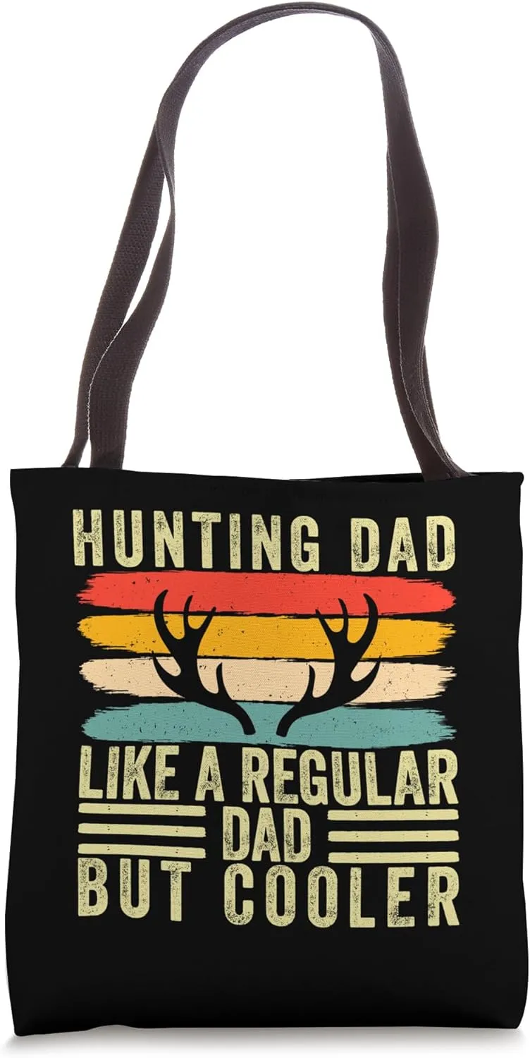 Hunting Dad Father Day Tote Bag