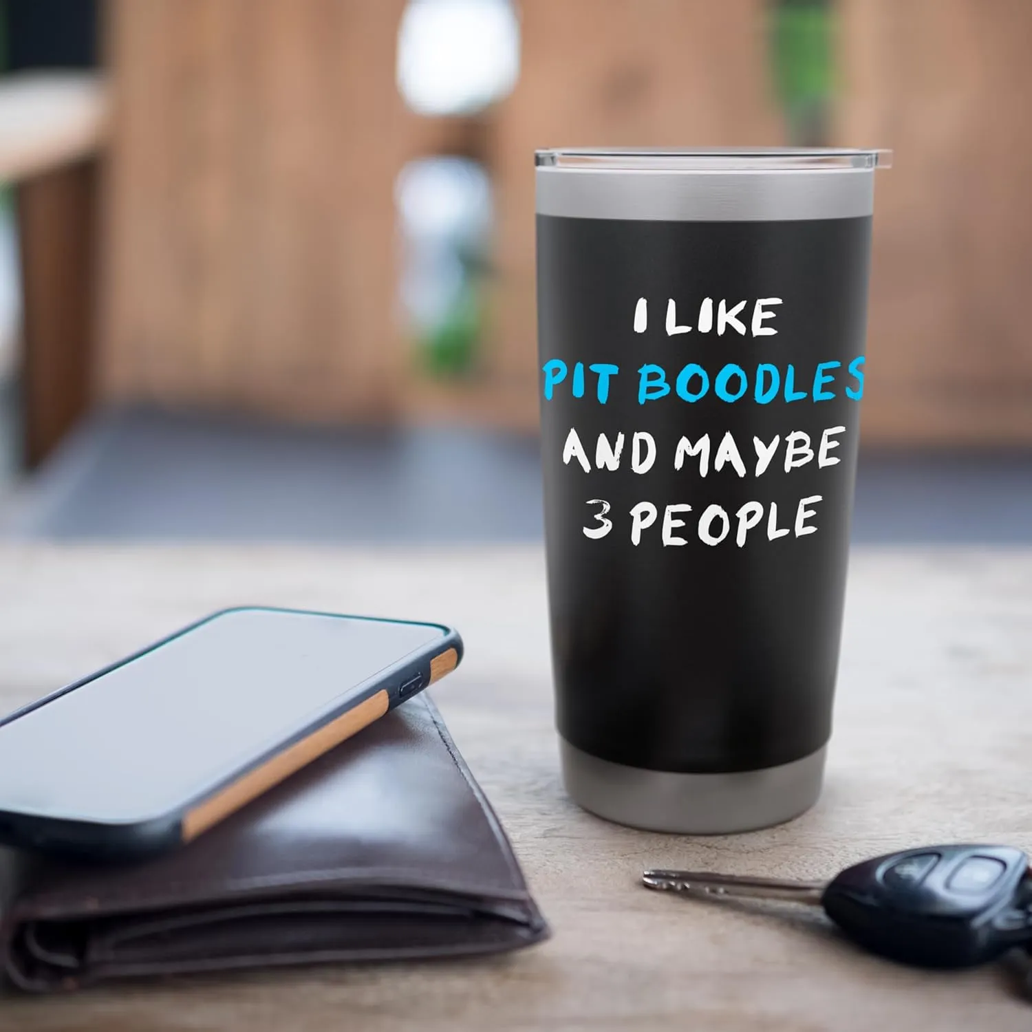 I Like Pit Boodles And Maybe 3 People Pit Boodle Stainless Steel Insulated Tumbler