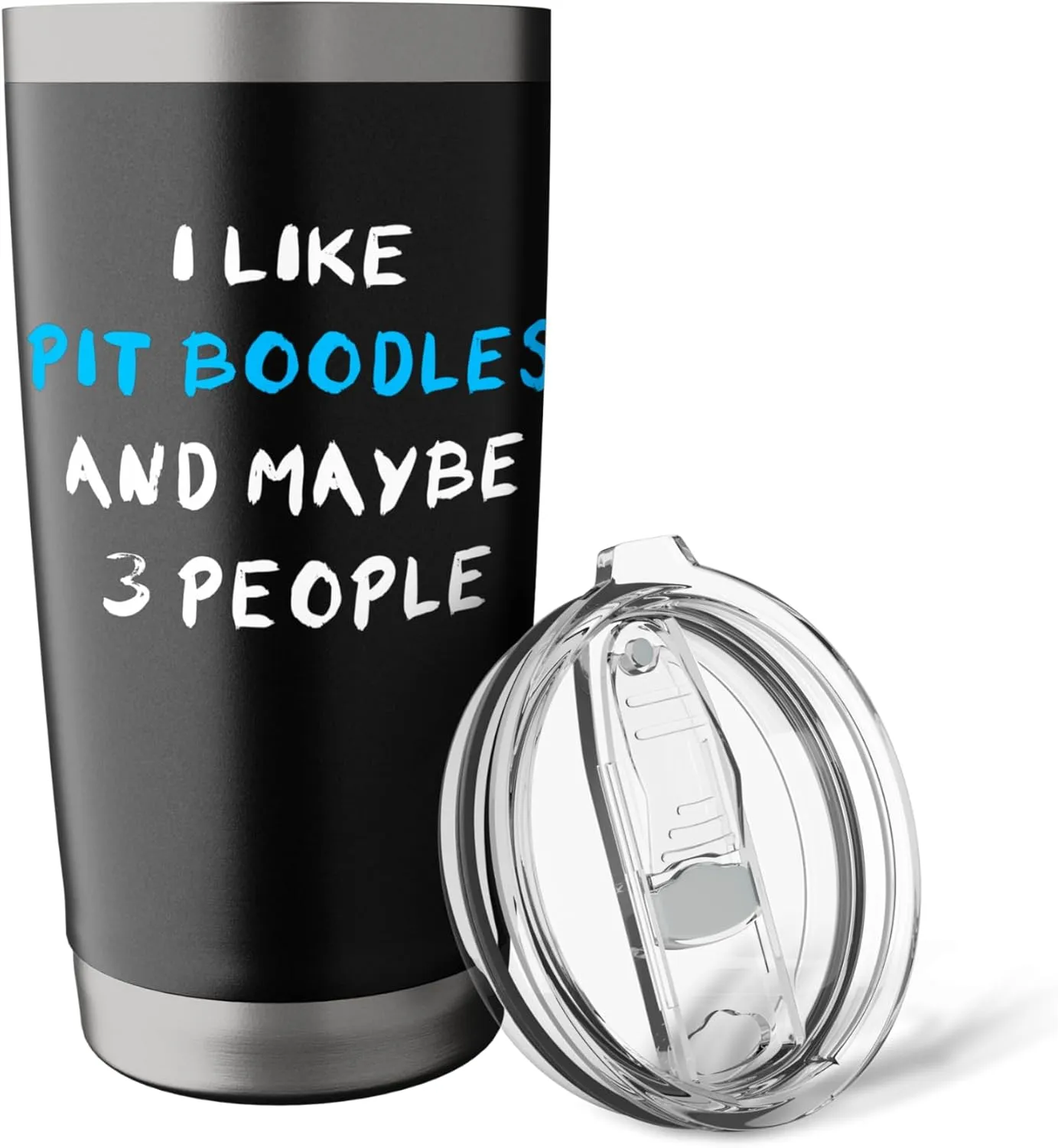 I Like Pit Boodles And Maybe 3 People Pit Boodle Stainless Steel Insulated Tumbler