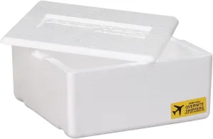 Ice Age ON17F/2 Thermo Chill Overnite Containers (Pack of 2),White