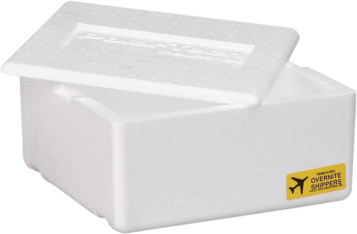 Ice Age ON17F/2 Thermo Chill Overnite Containers (Pack of 2),White