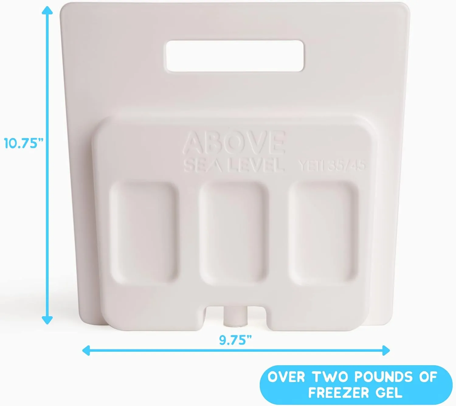 Ice Pack Divider for YETI Tundra Coolers - Multiple Sizes to Fit The YETI Haul, 35, 45, 65 - YETI Cooler Accessories - Freezable Cooler Divider - YETI Accessories