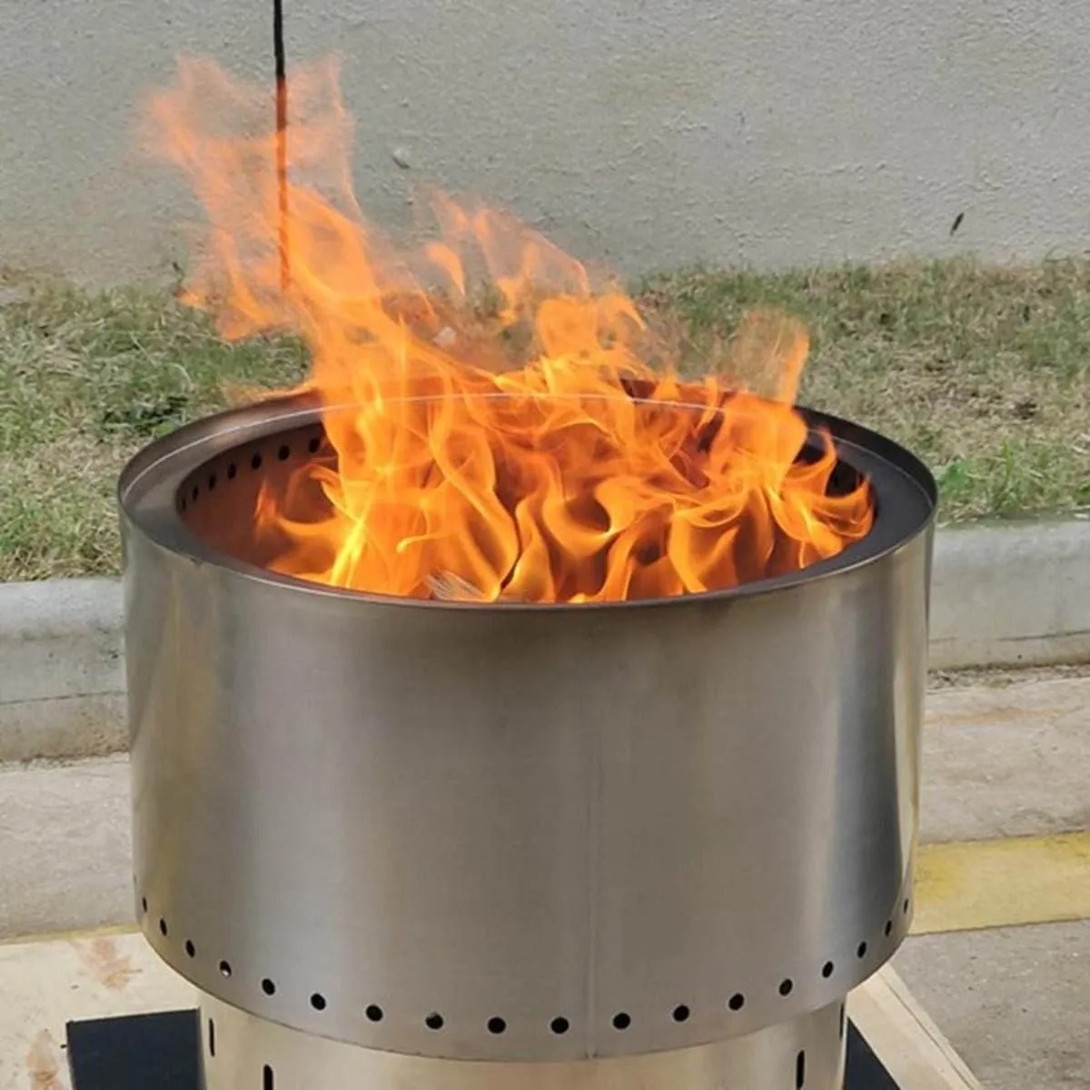Inferno Smokeless Stainless Steel Fire Pit & Grill - Small