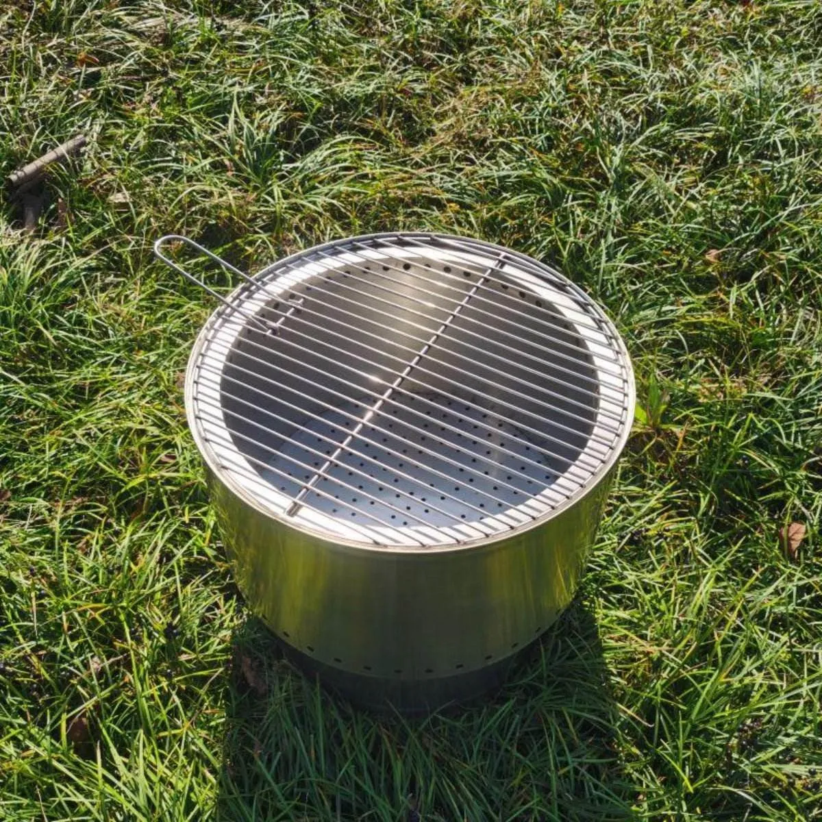Inferno Smokeless Stainless Steel Fire Pit & Grill - Small