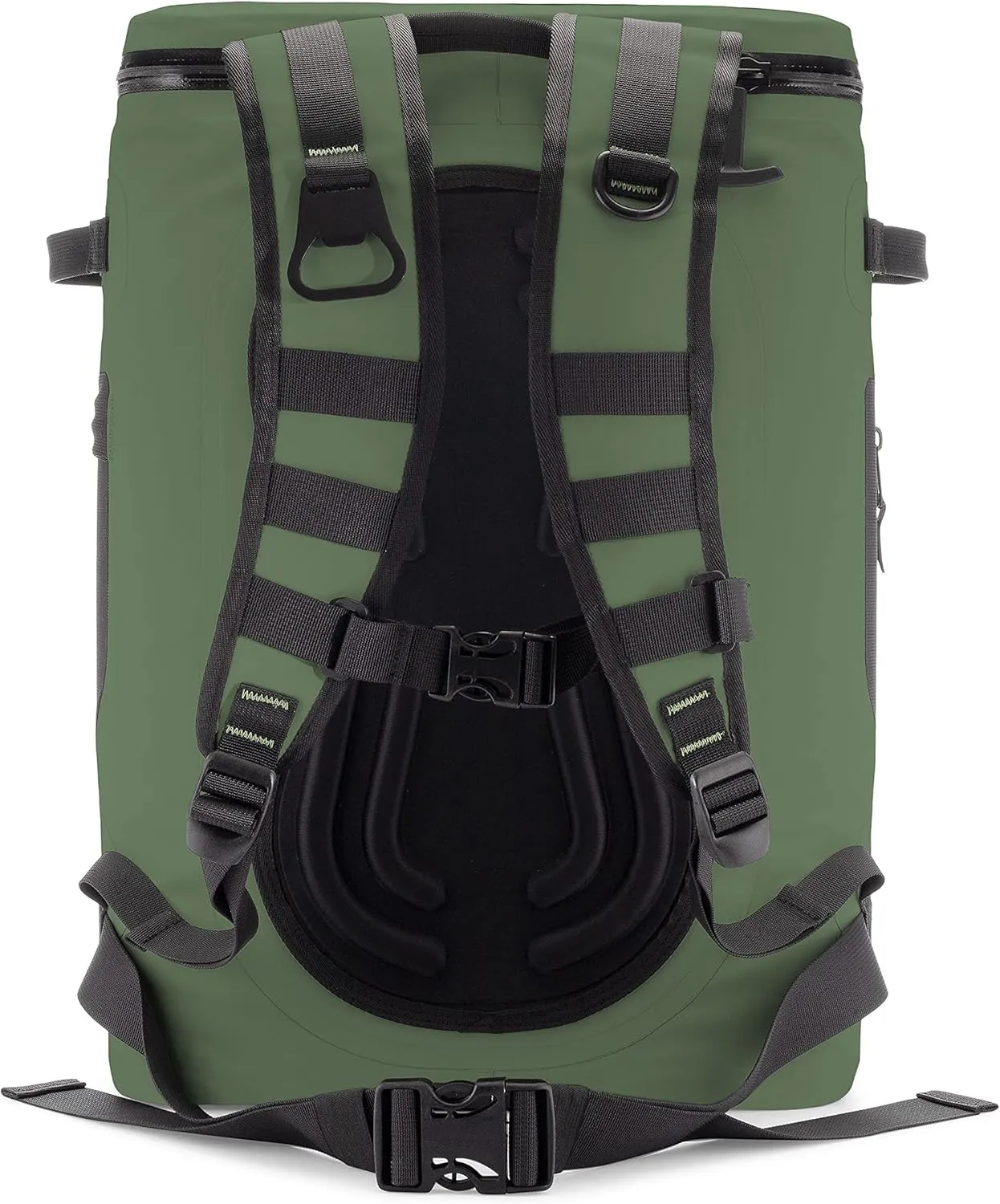 Insulated Backpack Cooler Holds 24 or 35 Cans for 72 Hours - Perfect Lunch or Drink Bag for Camping, Hiking, Fishing, Kayaking, Sports, or Beach - 100% Waterproof Heavy Duty Construction by Earth Pak