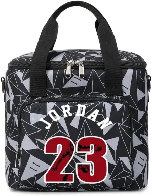 Insulated Lunch Bag, Large Lunch Cooler, Unisex Lunch Box For Work, Picnic, Camping And Traveling (Gray -1)