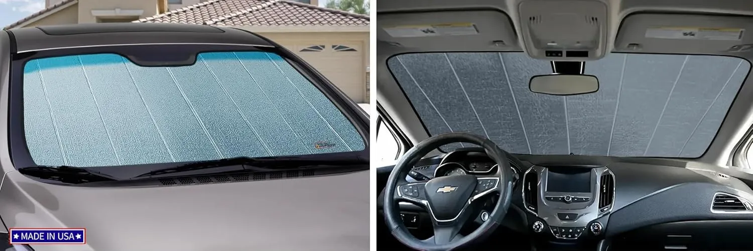 Intro-Tech Premium Folding Custom Sun Shade for: 1992-1998 BMW 323is