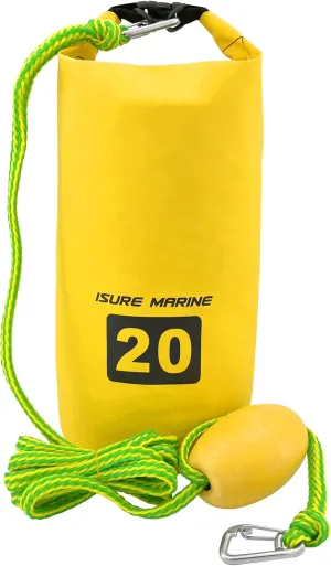 ISURE MARINE 2-in-1 PWC Sand Bag Anchor Adjustable Buoy for Small Boats, Power Watercrafts, Canoes and Kayaks