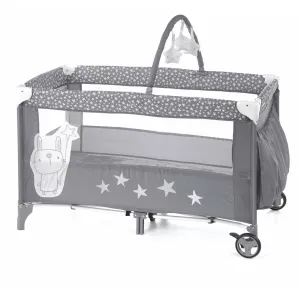 Jane Duo Level Travel Cot and Toy Bar