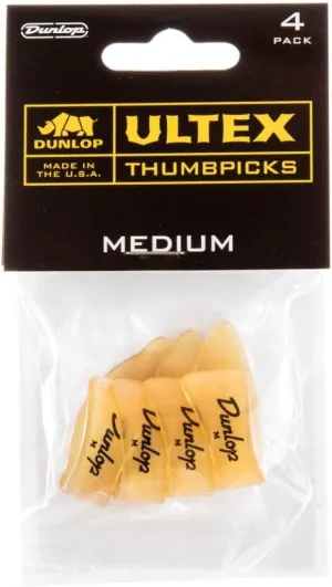 JIM DUNLOP 9072R Thumbpicks, Medium, 12/Bag