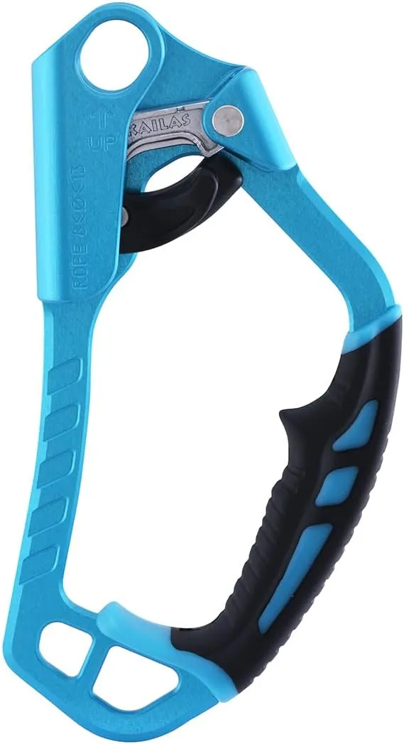KAILAS Climbing Hand Ascender Alloy Rock Tree Arborist Rappelling Left Right Mountaineering Gear Equipment Rigging