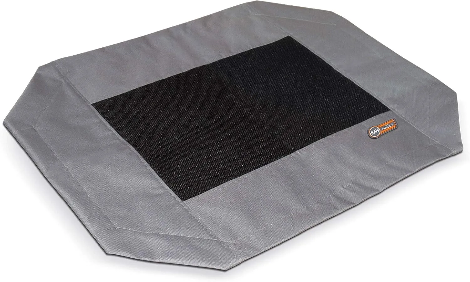 K&H Pet Products Elevated Cooling Outdoor Dog Bed Portable Raised Dog Cot Replacement Cover Only Gray/Black Mesh Large 42 X 30 Inches (Cot NOT Included)