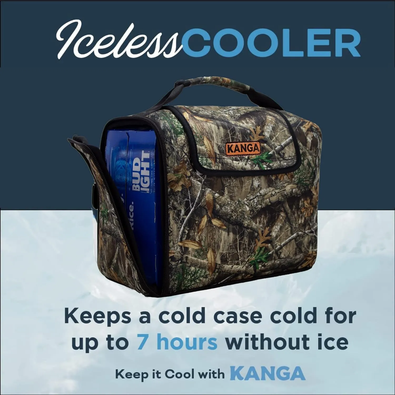 Kanga Insulated Cooler Bag - Soft Cooler Bag - Can Beer and Seltzer Drink Cooler - Insulated and Durability Tested - Kanga Kase Mate