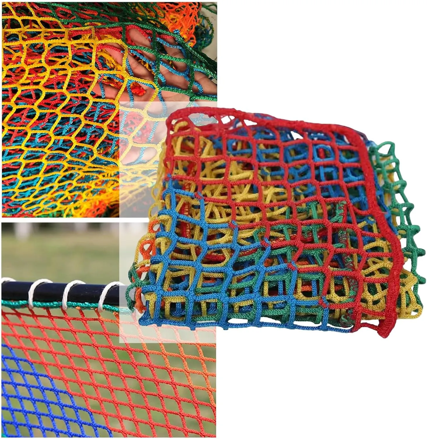 Kids Climbing Net for Playground Tear Resistant Safety Net for Railings Balconies and Stairs 3x4m/10x13ft