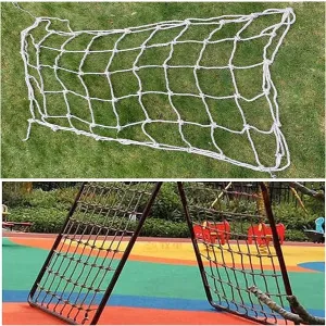 Kids Climbing Net,Playground Netting Climbing,Heavy Duty Strong and Durable Rope Safety Net for Indoor Outdoor Treehouse, Gym, Balcony,Cargo,23 * 29.5ft