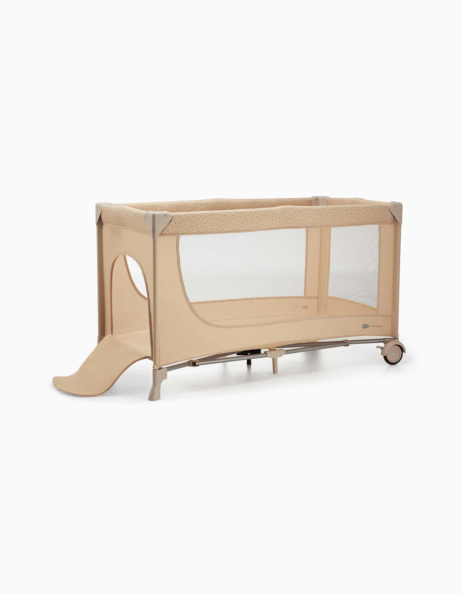 Kinderkraft Joy Travel Bed With Accessories, Beige