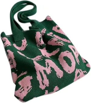 Knitted Shoulder Bag Bag Casual Large Handbag
