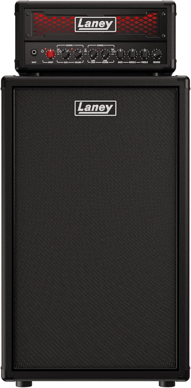 Laney IRF Dual Top with Matching 212 Open Back Cabinet (IRF-DUALRIG212)