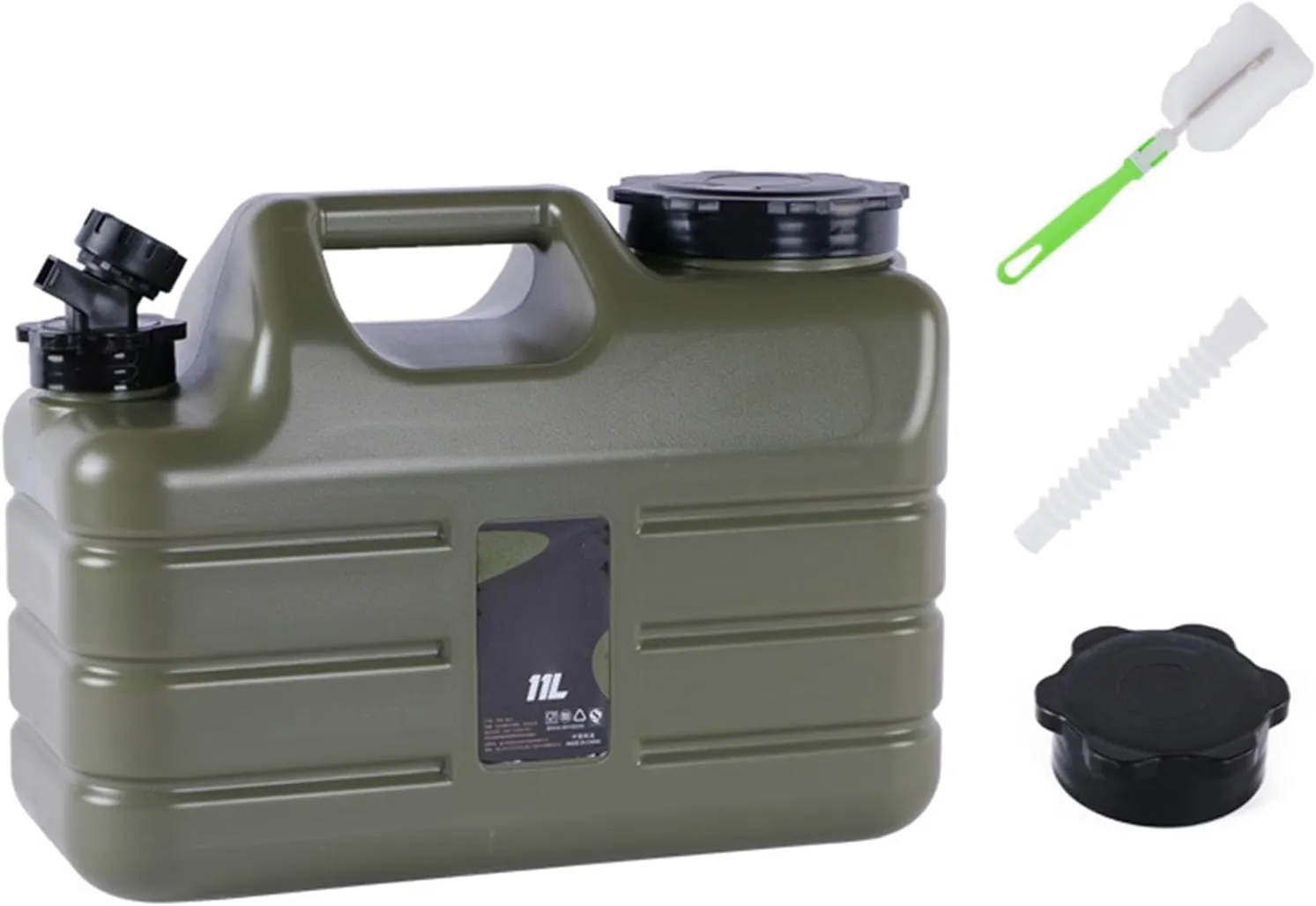 Large Capacity Water Bucket Outdoor Camping Water Container with Tap Travel Water Bag for Camping Fishing Washing