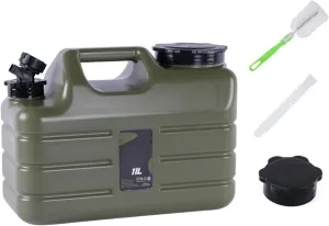 Large Capacity Water Bucket Outdoor Camping Water Container with Tap Travel Water Bag for Camping Fishing Washing
