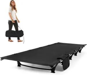 Lightweight Camping Cot, Multifunctional Folding Bed, Outdoor Camping, Portable Cot Suitable for Use in Offices, Homes, Camping, Hiking