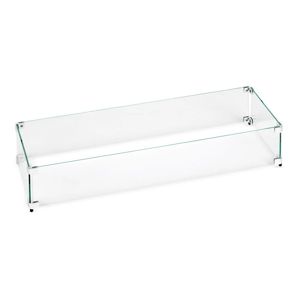 Linear Fire Table Fire Wind Guard 60 x 6