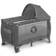 Lionelo Sven Plus Grey Concrete - Cot 2 in 1