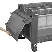 Lionelo Sven Plus Grey Concrete - Cot 2 in 1