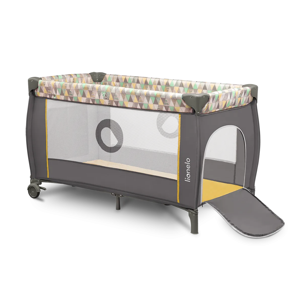 Lionelo Sven Plus Scandi Yellow - Cot 2 in 1