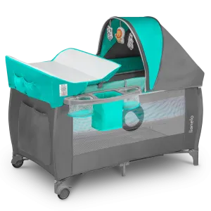 Lionelo Sven Plus Turquoise - Cot 2 in 1