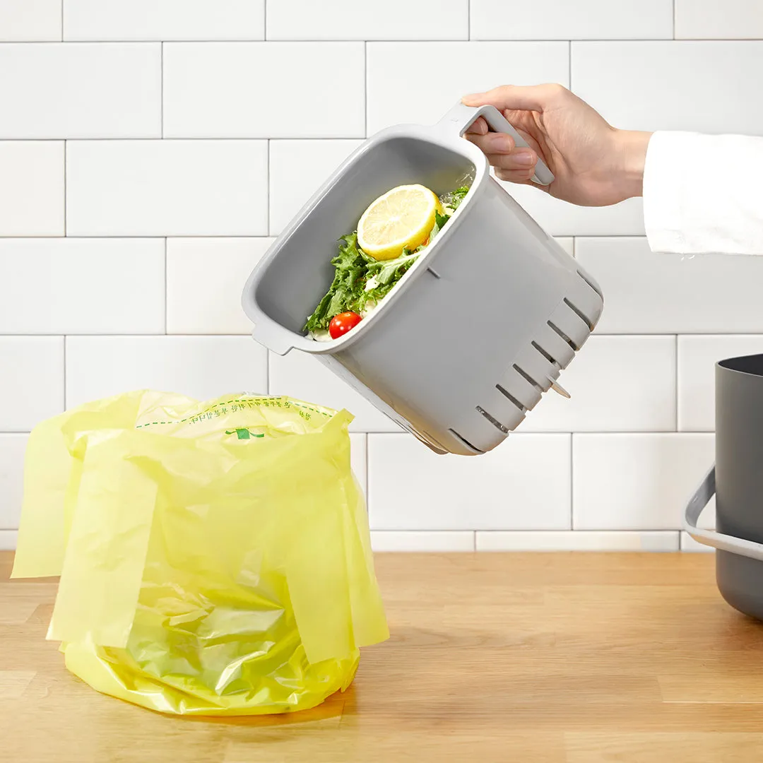Litem | Multi Utility Waste Bin | Dark Grey | For Office Home & Kitchen