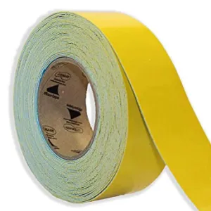 LiteMark Smooth Floor Marking Tape, EC-700 Heavy Duty Thick, Easy to Keep Clean, Warehouse, Yellow (3 Inch X 18 Feet)