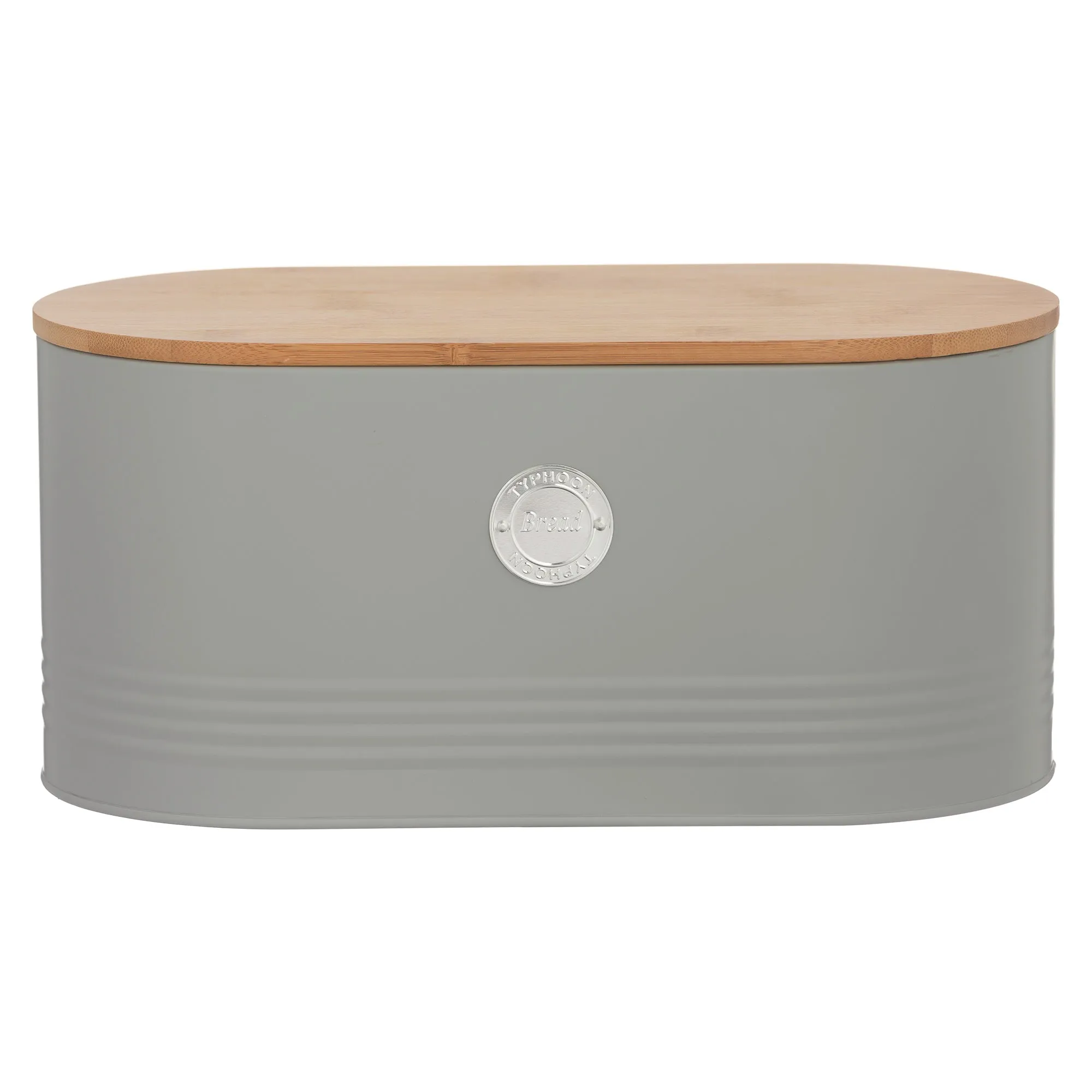 Living Bread Bin 33x17.5cm Grey