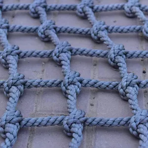 LNENW Playground Rope net Protective Safety Net Climbing Net for Kids Multi-use Rope Net Climbing Cargo Netting Anti-Fall Customization Safety Rope Net for Kids (Size : 2 * 2m(6.6 * 6.6ft))