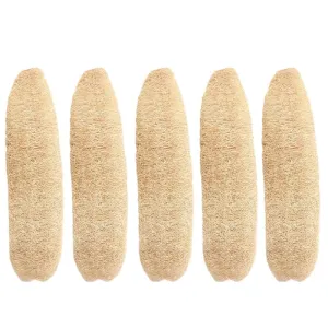 Loofah facial and body Scrub brush natural exfoliator for men and women bath spa, personal care, (3 Pack,Whole 8-10 in lanyard)