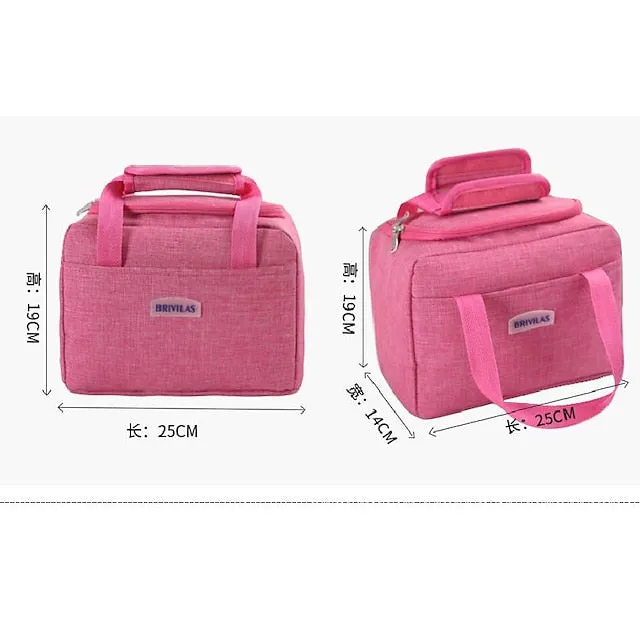 Lunch Bag Insulated Lunch Bag Reusable Tote Bag Lunch Box for Women Men, Thermal Cooler Bag Ideal for Work School Office Travel