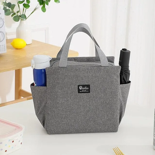 Lunch Bag Insulated Lunch Bag Reusable Tote Bag Lunch Box for Women Men, Thermal Cooler Bag Ideal for Work School Office Travel