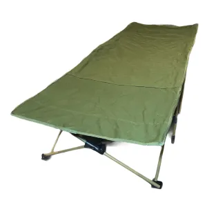 Mac Folding Cot Green 6ft x 2.3ft