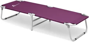 Magshion Portable Military Fold Up Camping Bed Cot   Free Storage Bag- 7 Colors