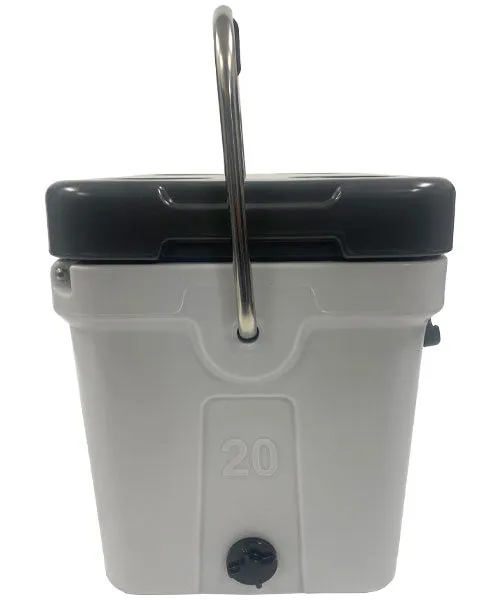 Mammoth Cruiser Cooler, Light & Dark Gray, 17 Quarts
