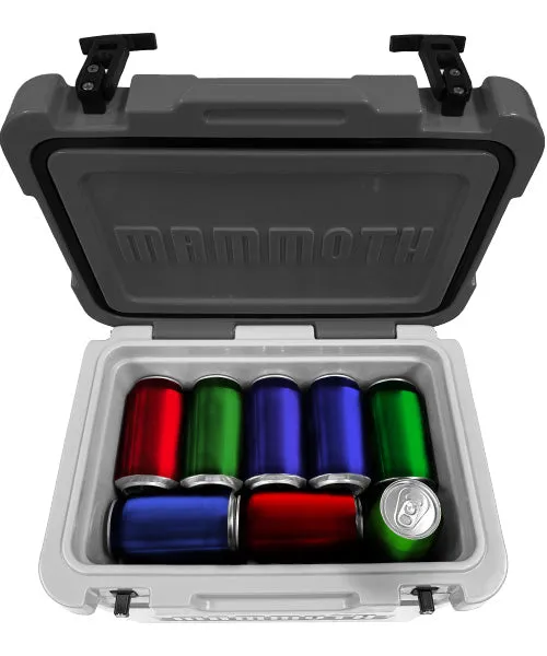 Mammoth Cruiser Cooler, Light & Dark Gray, 17 Quarts