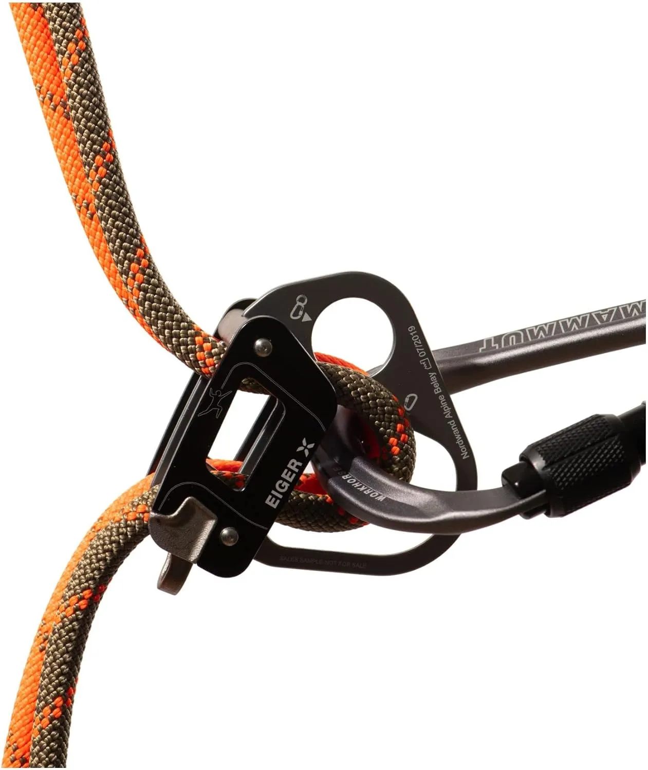 Mammut 8.0 Alpine Dry Climbing Rope - Boa/Safety Orange 30m