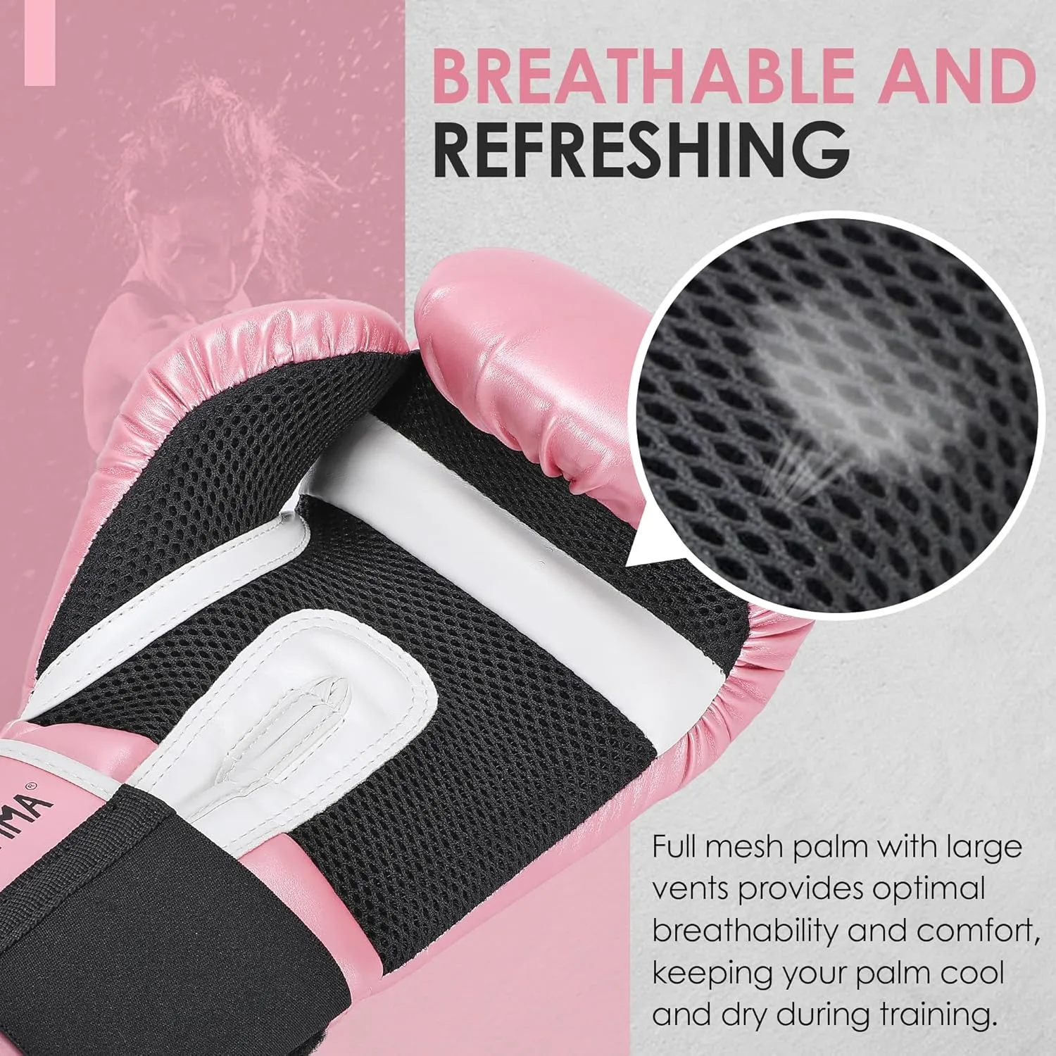 MaxxMMA Pro Style Boxing Gloves for Men & Women, Training Heavy Bag Workout Mitts Muay Thai Sparring Kickboxing Punching Bagwork Fight Gloves