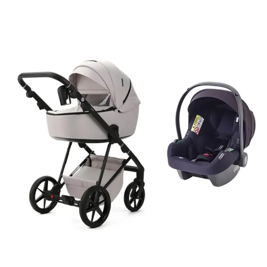 MEE-GO Milano Evo 3in1 Bundle Plus Base - Standard - Biscuit